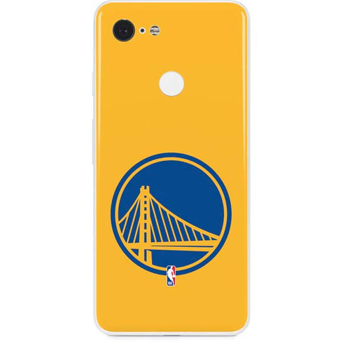 NBA Golden State Warriors Large Logo Google Pixel 3 Skin